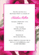 Pink Poppy Invitations Image 3 of 4